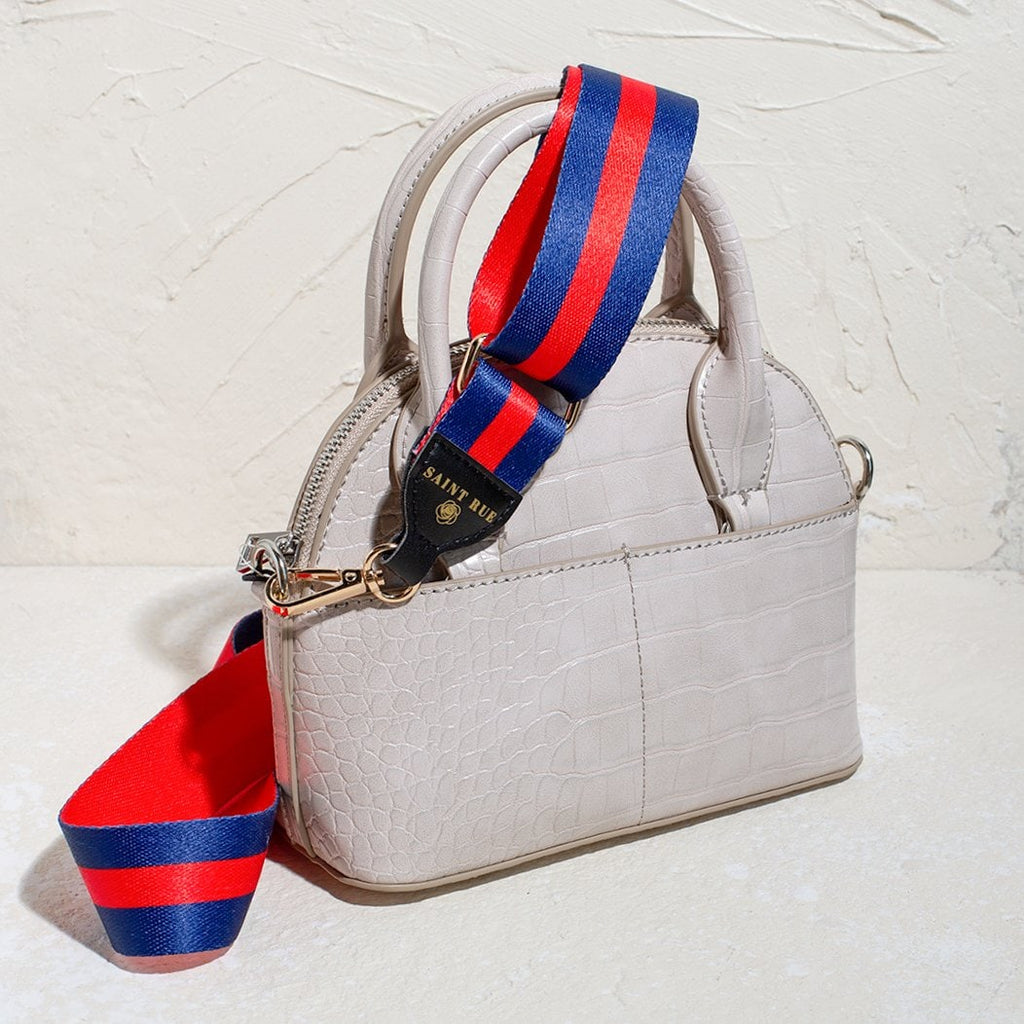 red blue bag strap for purse