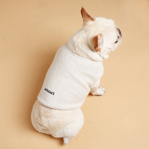Amour Fleece Dog Tank