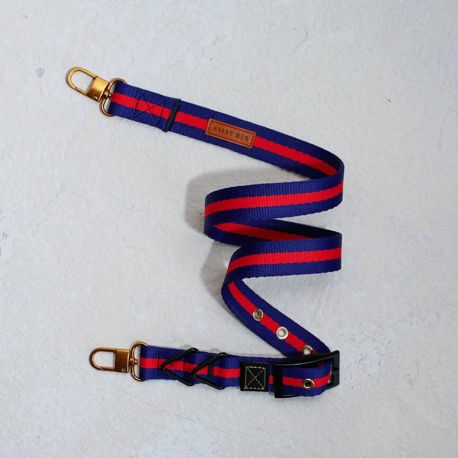 chic red navy strap for purse