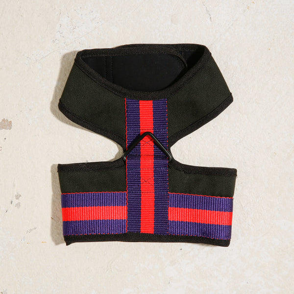 dog harness with comfortable velcro adjustable straps