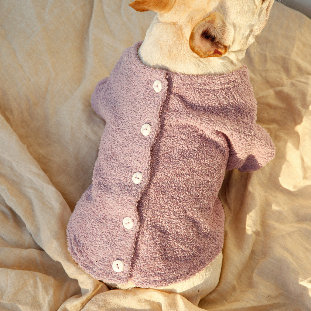 Violette Terry Cloth Dog Shirt